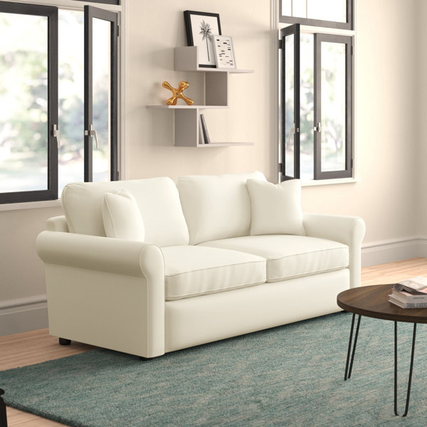 Lark Manor 82'' Rolled Arm Sofa Bed with Reversible Cushions